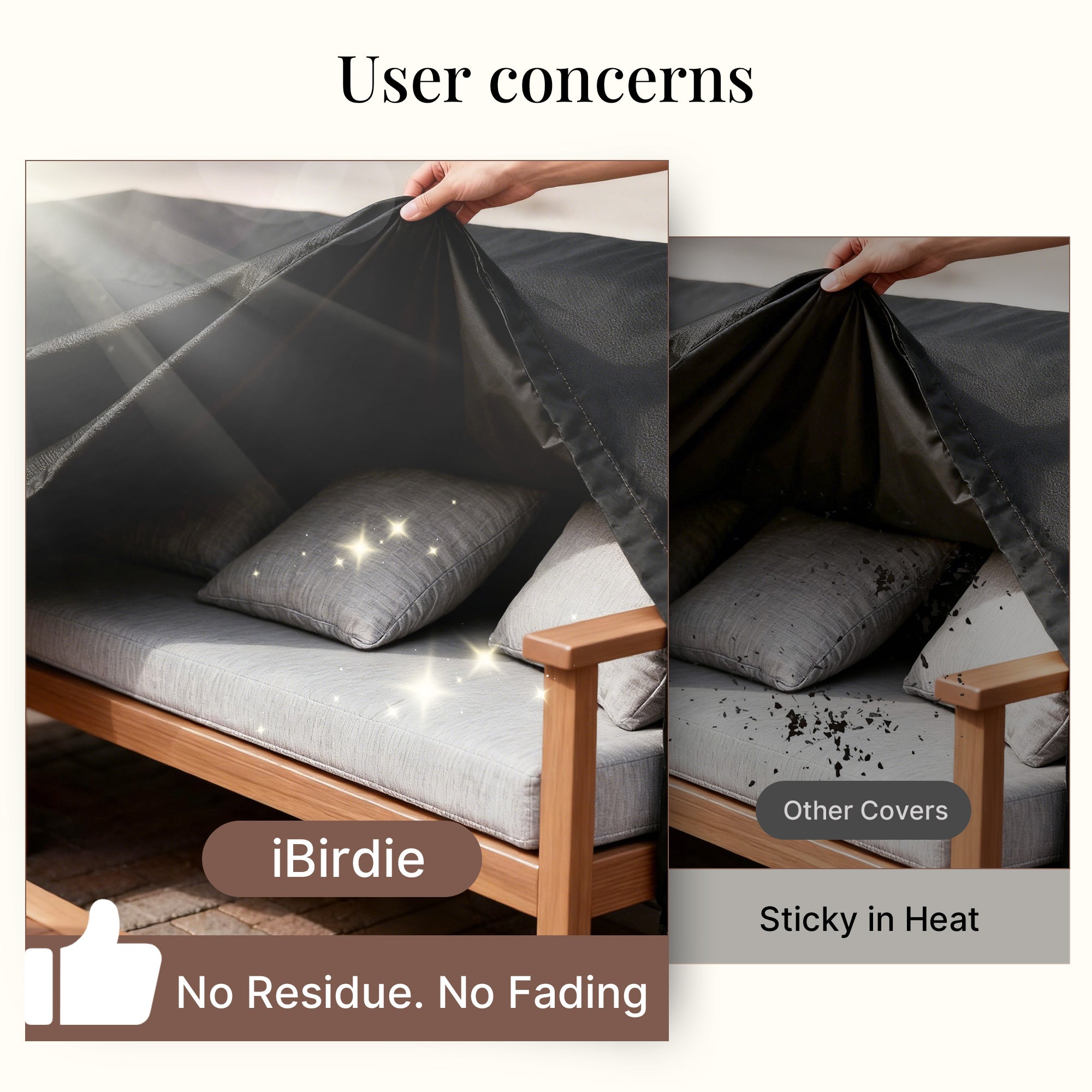 iBirdie Patio Furniture Sofa Cover