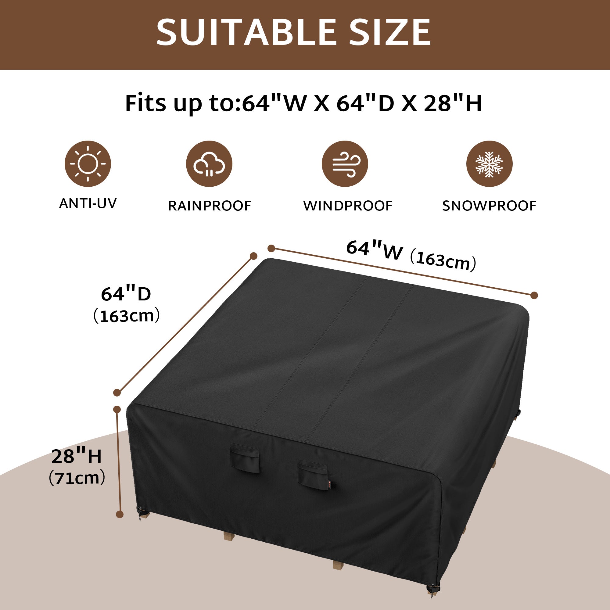 iBirdie Patio Sofa Cover