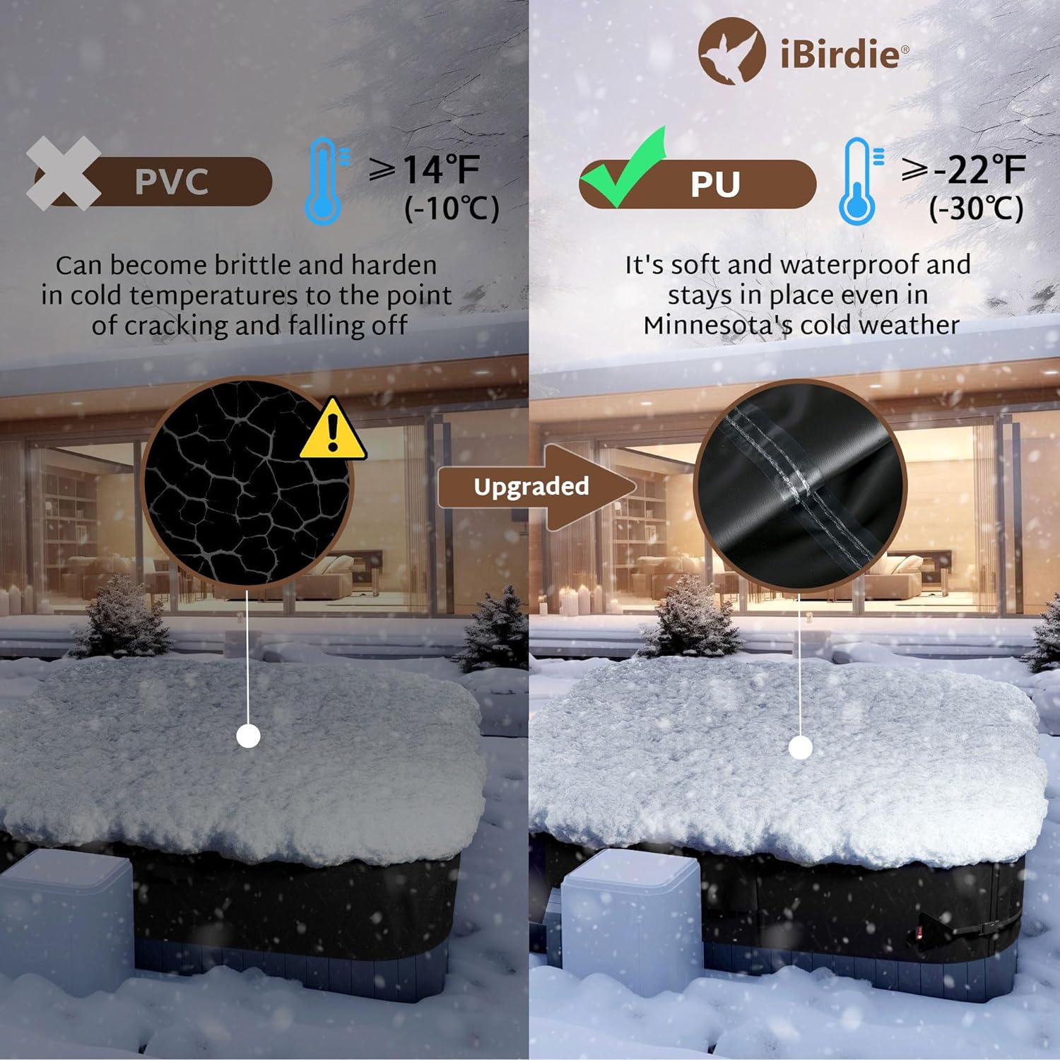 iBirdie Hot Tub Cover
