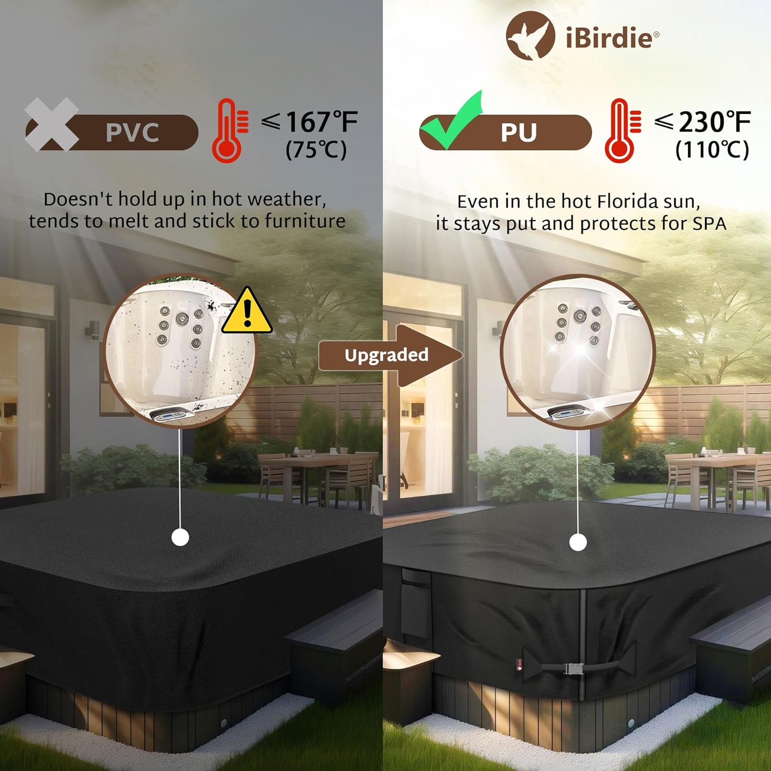 iBirdie Hot Tub Cover