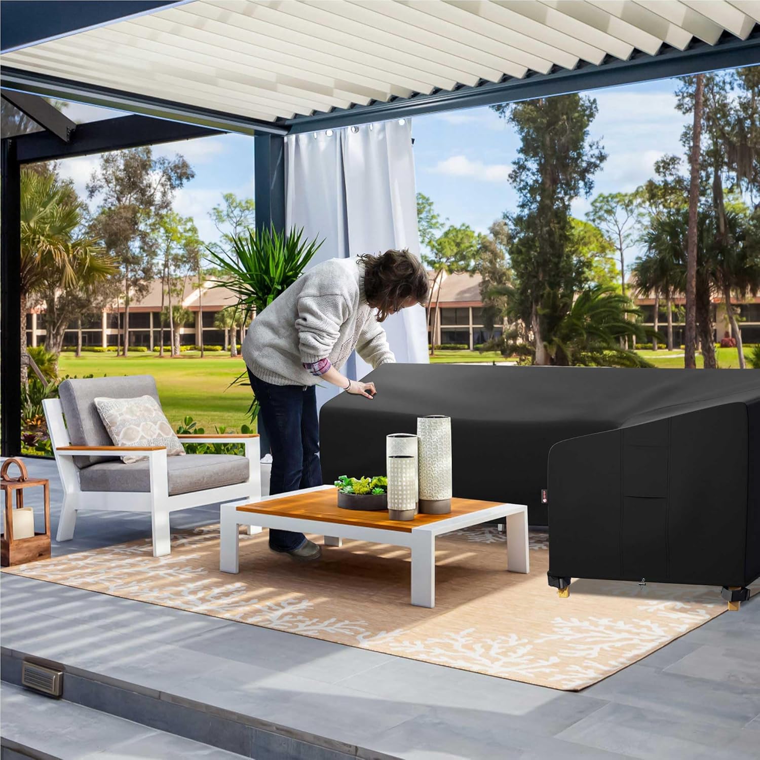 iBirdie Outdoor Sectional Sofa Cover