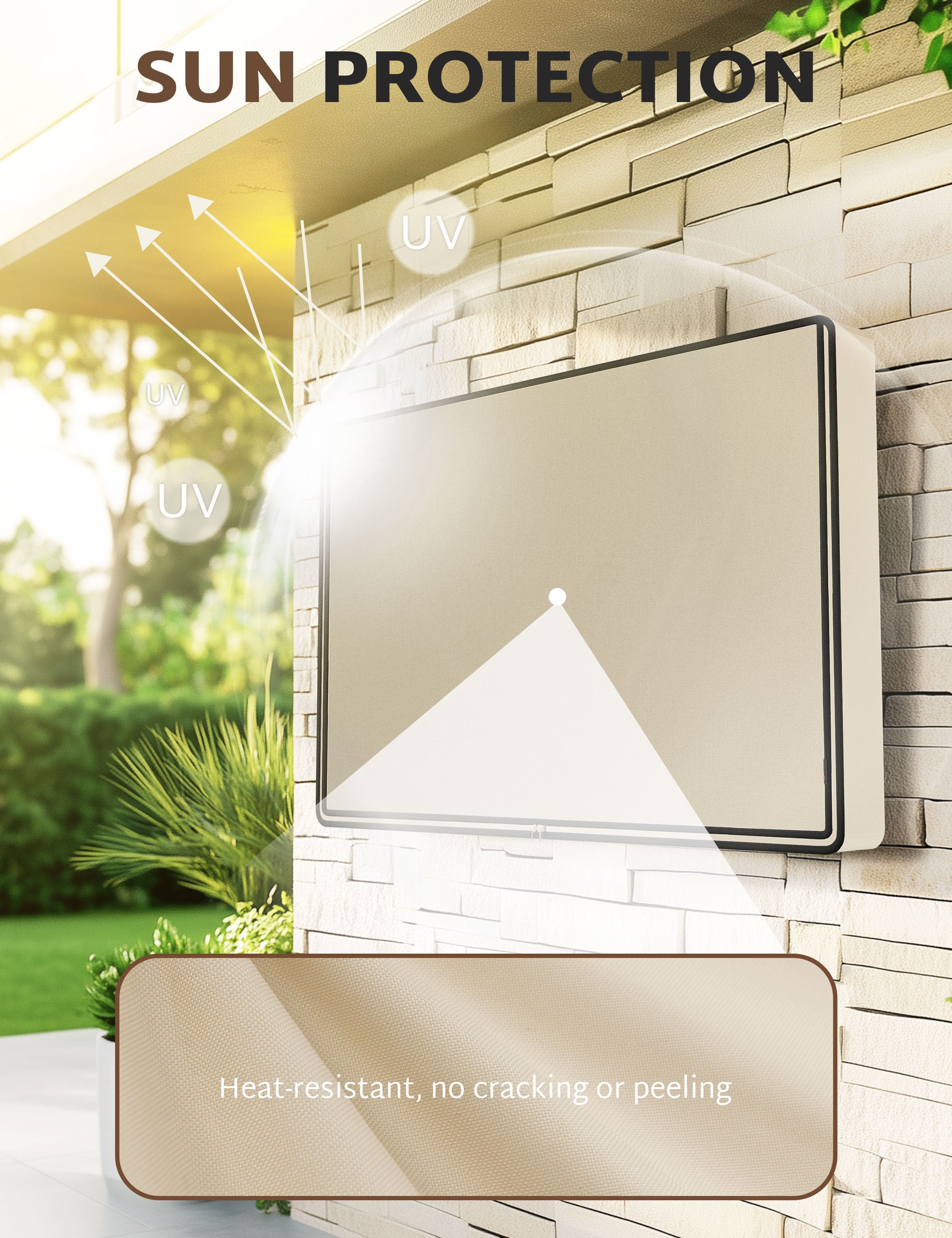 iBirdie Outdoor TV Cover with Zipper