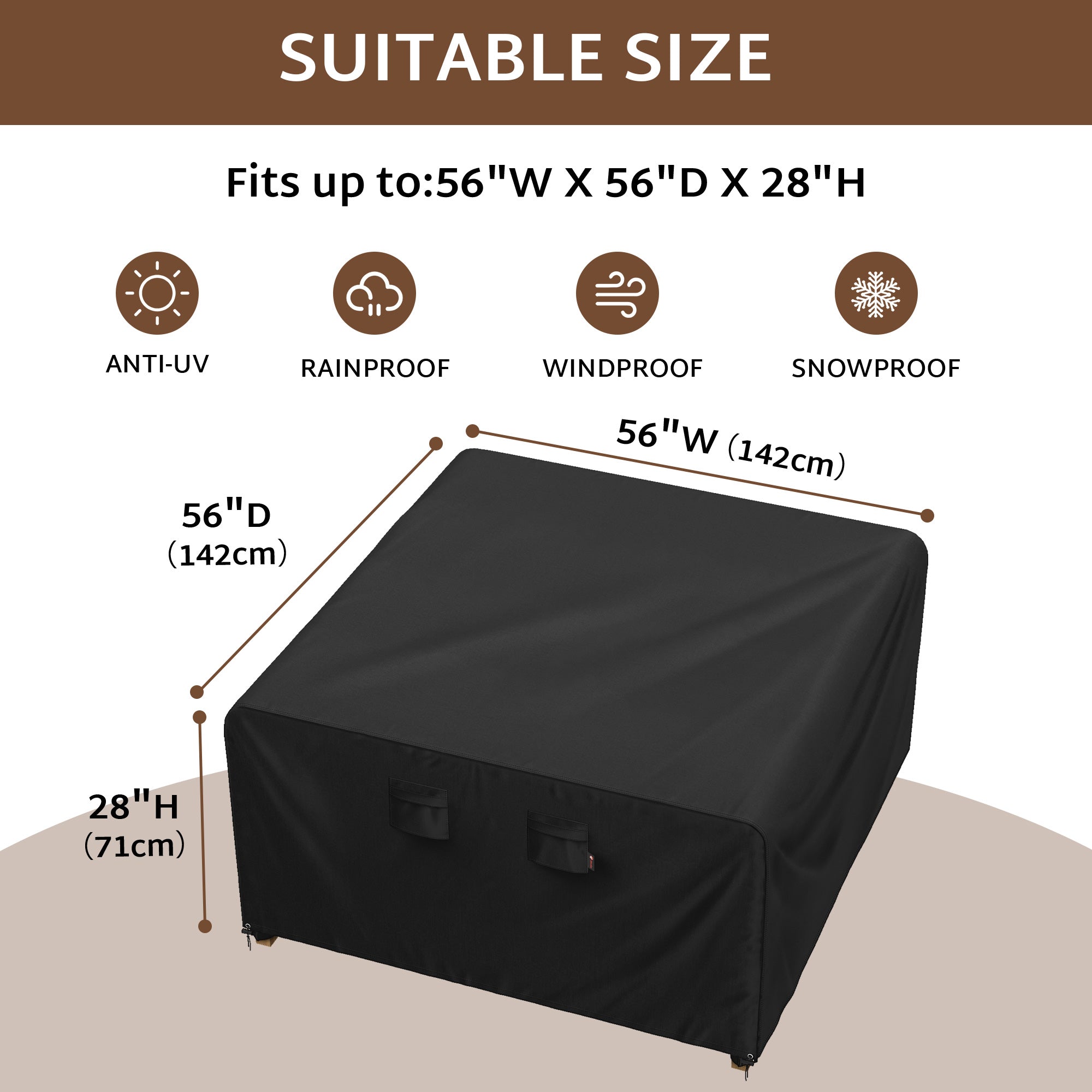 iBirdie Patio Sofa Cover