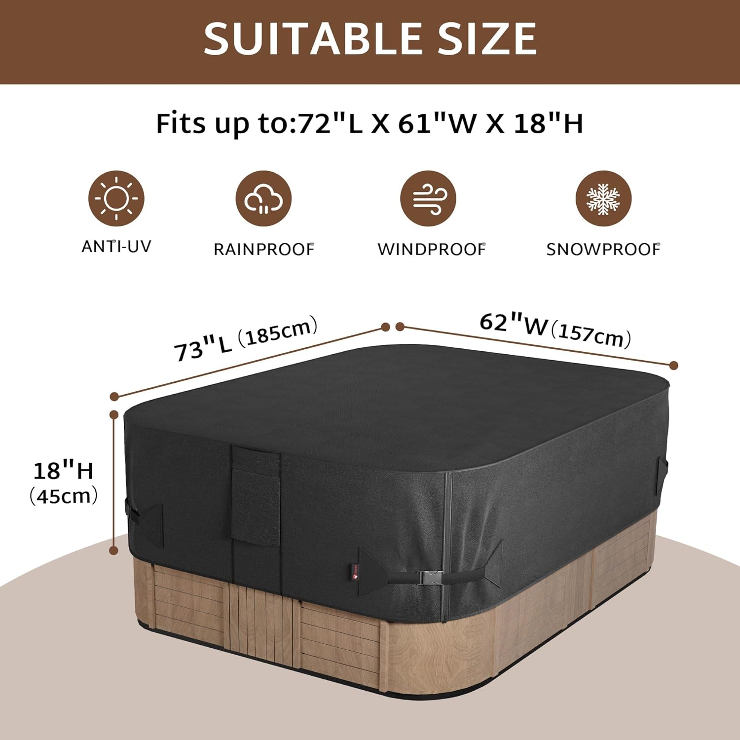 iBirdie Hot Tub Cover